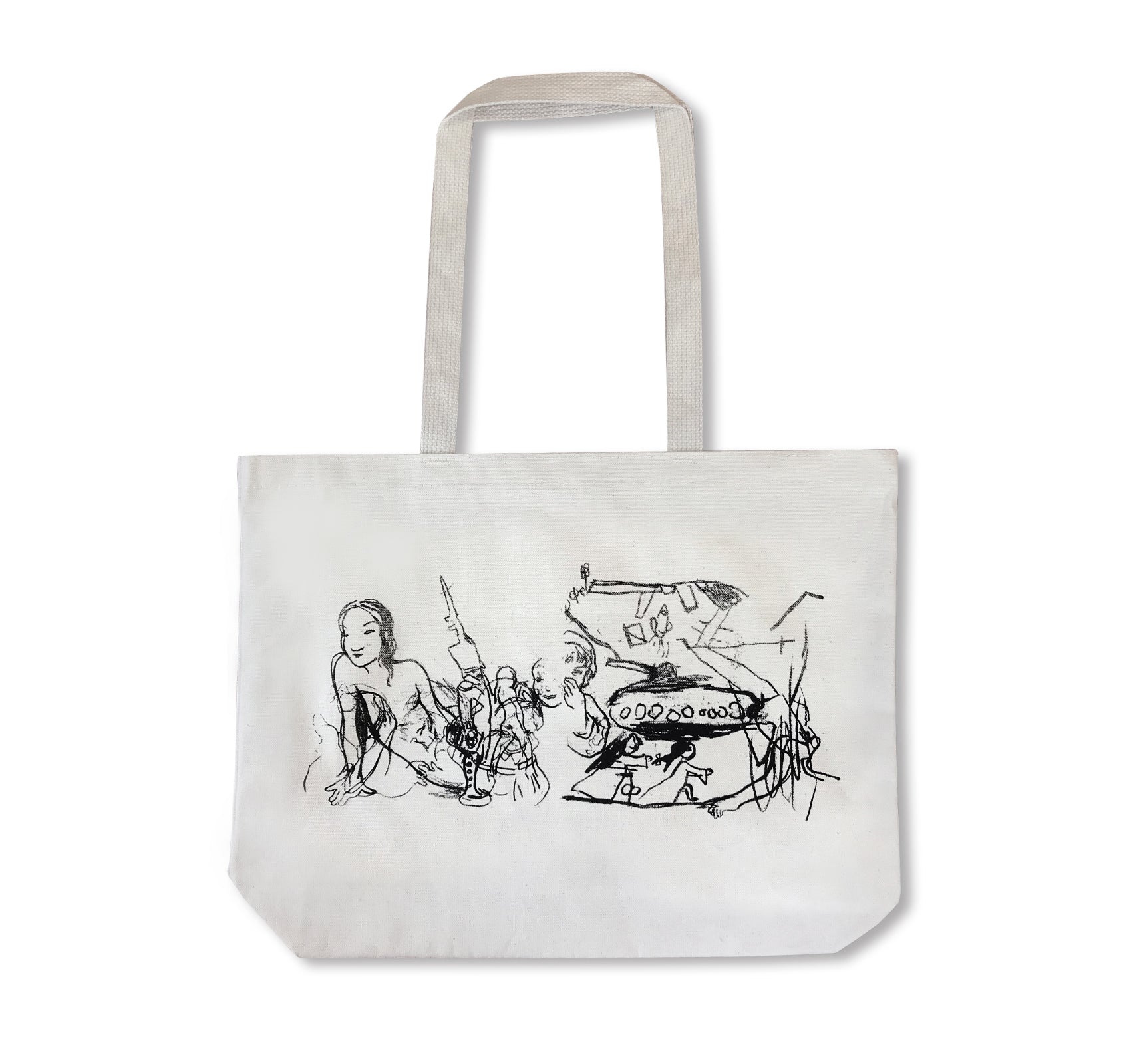 RITA ACKERMANN TOTE BAG by Rita Ackermann