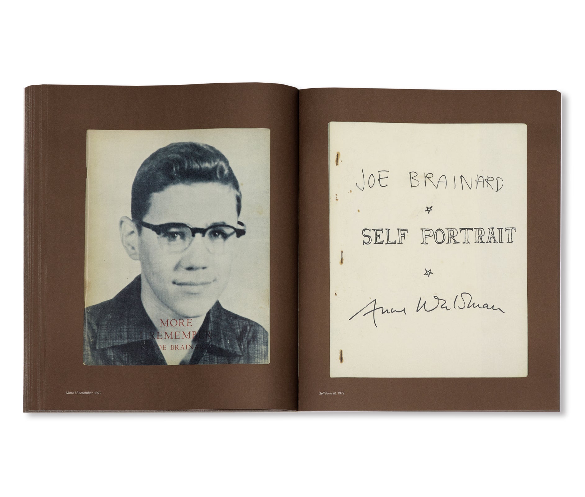 A JOE BRAINARD SHOW IN A BOOK by Joe Brainard