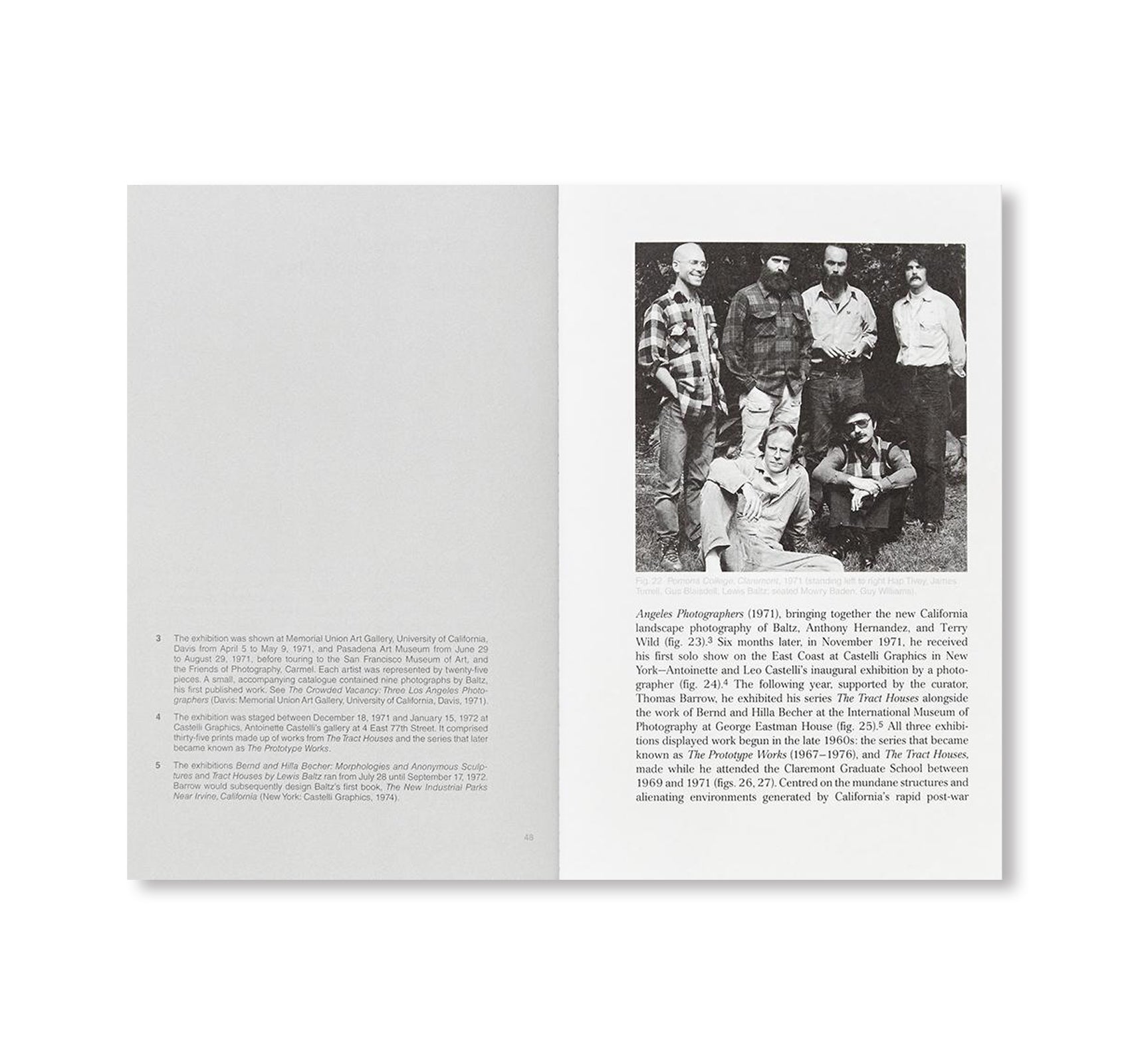 AN INTERVIEW WITH LEWIS BALTZ by Duncan Forbes