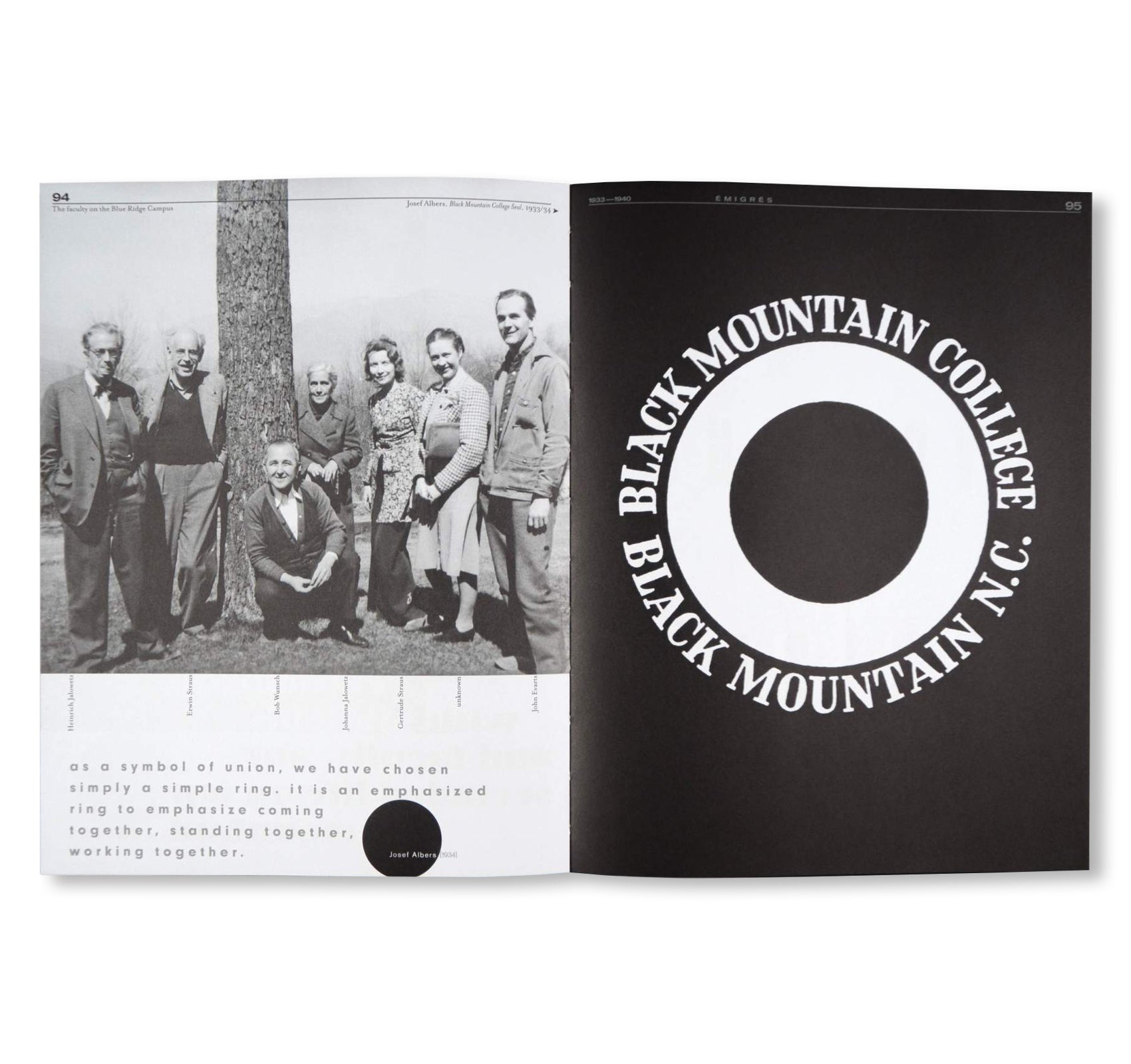 BLACK MOUNTAIN - AN INTERDISCIPLINARY EXPERIMENT 1933-1957