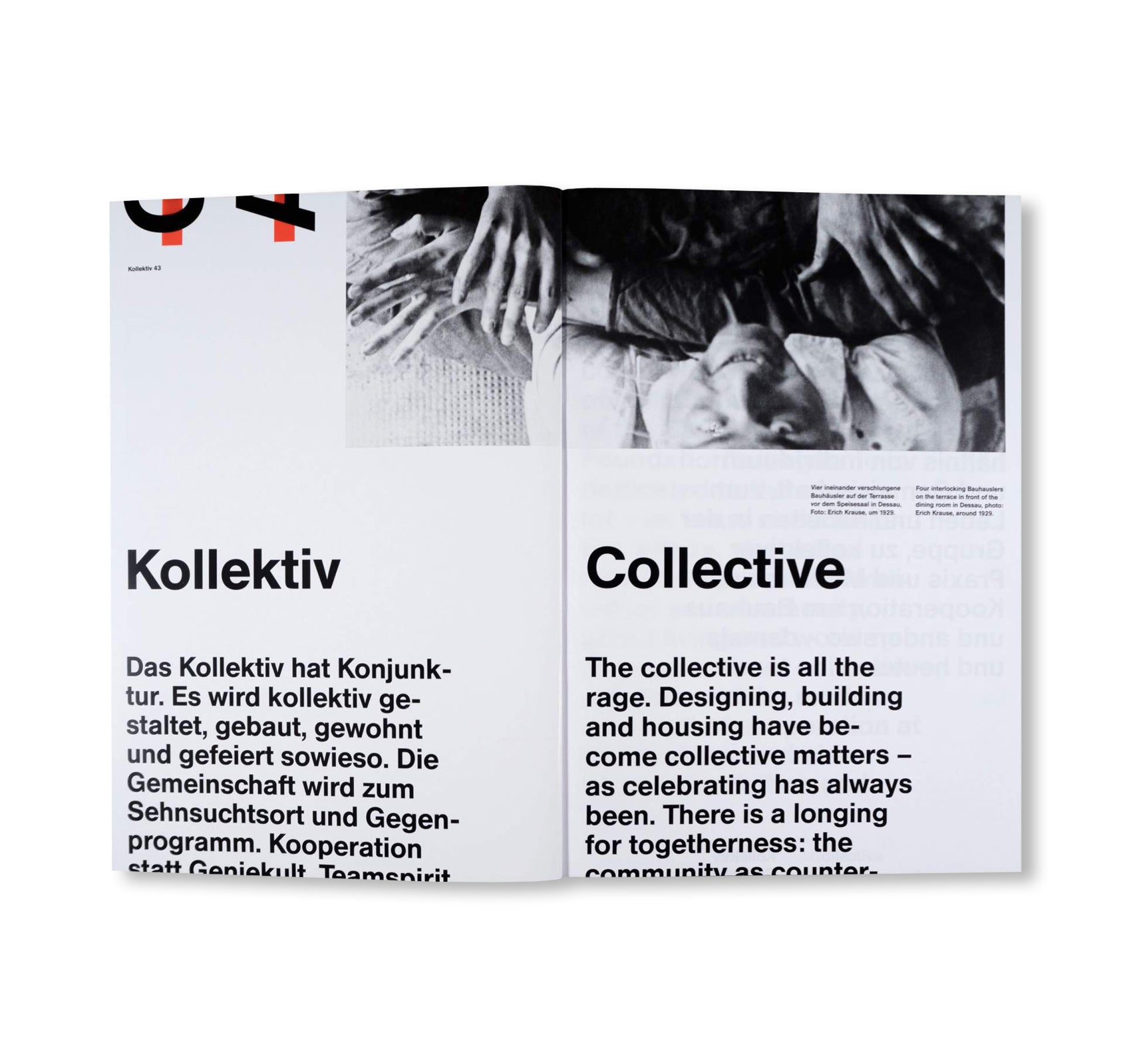 COLLECTIVE - BAUHAUS 7. The Bauhaus Dessau Foundation's Magazine by Stiftung Bauhaus Dessau