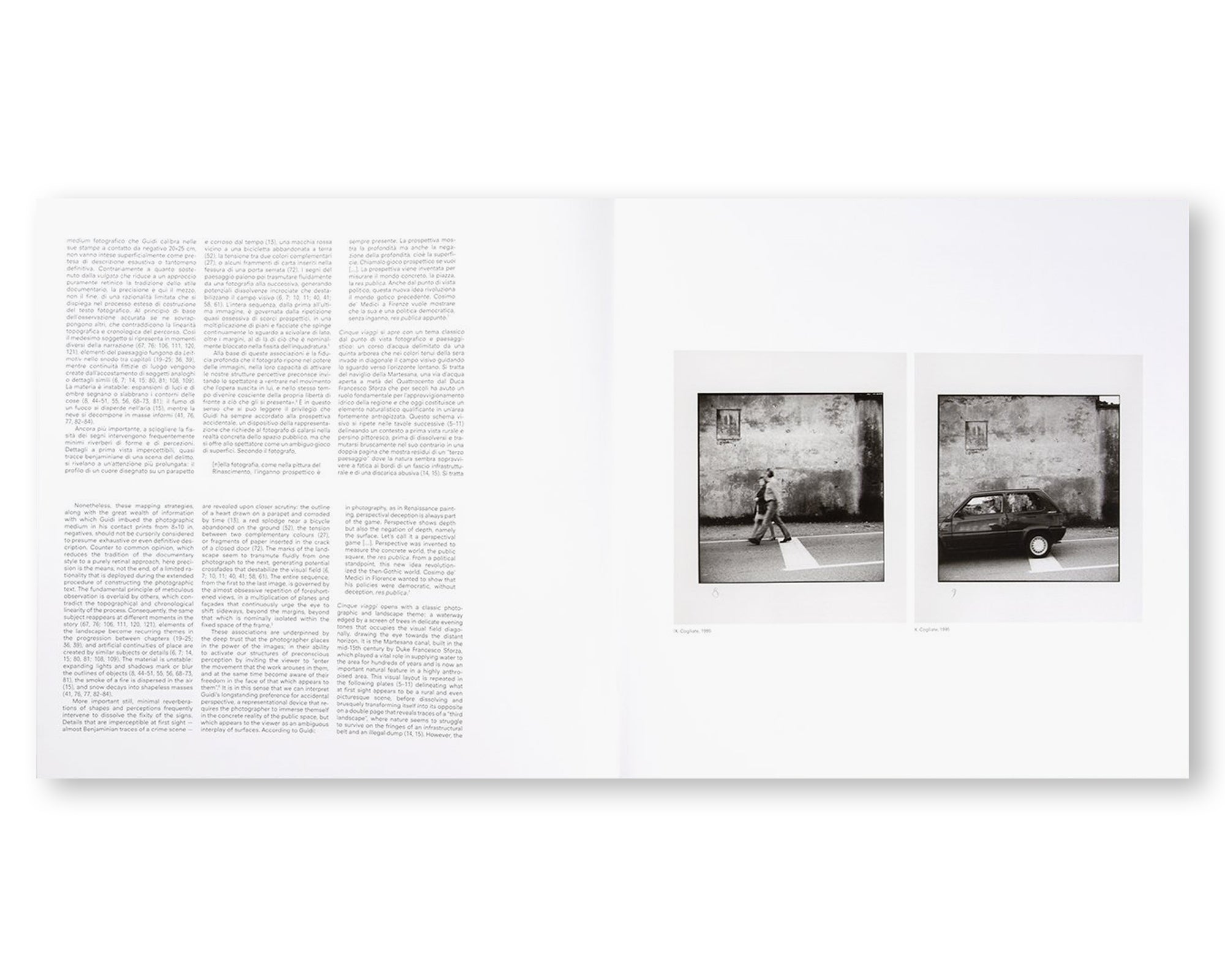 CINQUE VIAGGI (1990-98) by Guido Guidi [SIGNED]