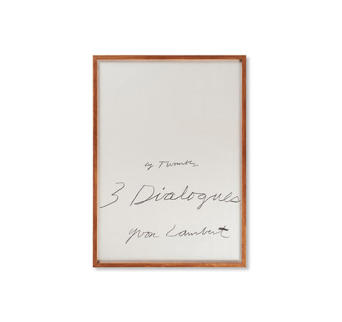 THREE DIALOGUES.1 PRINT (1977) by Cy Twombly [REPRINTED EDITION]