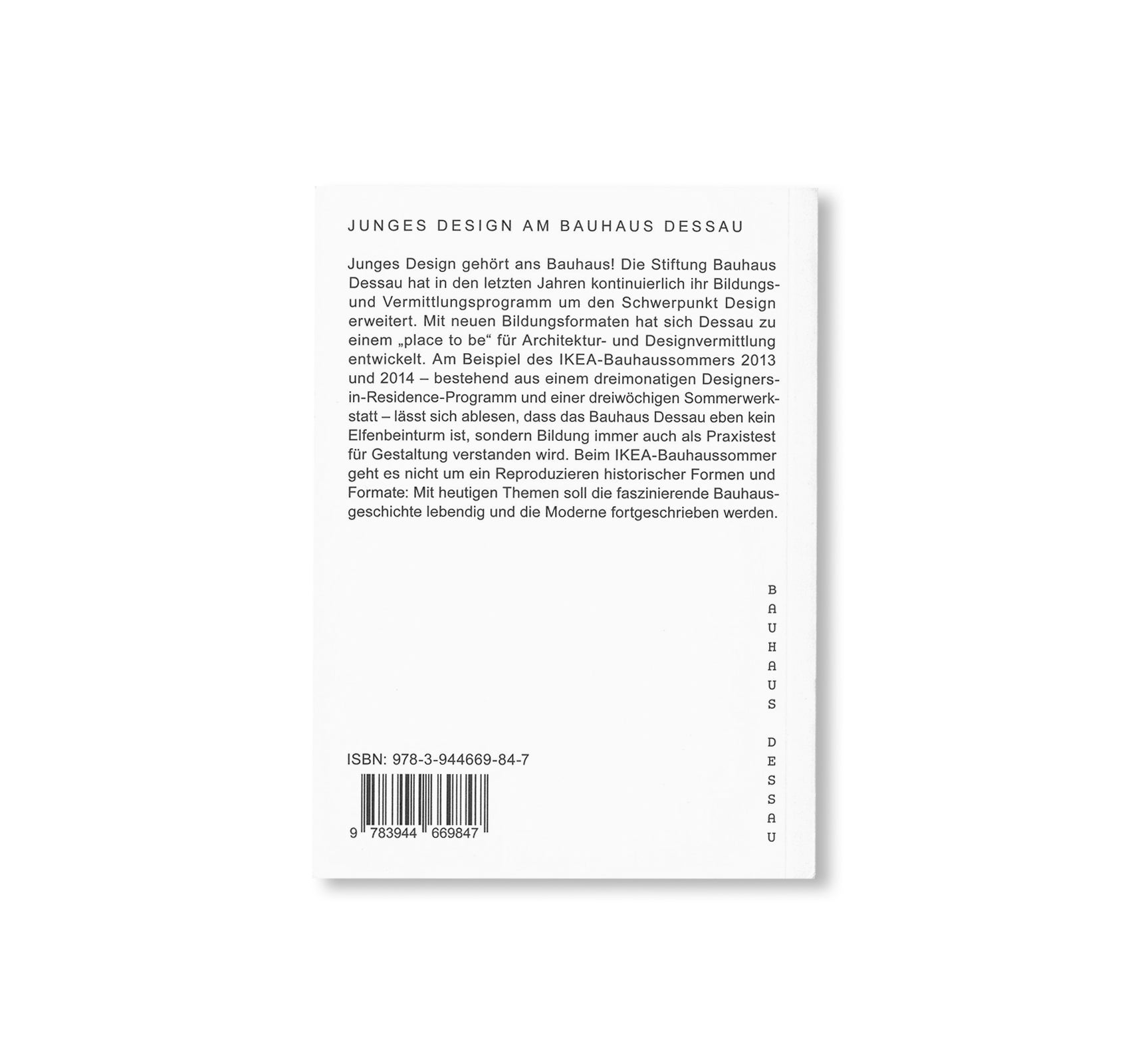 JUNGES DESIGN AM BAUHAUS DESSAU / Bauhaus Paperback 11 by Jutta Stein, Katja Klaus, Stiftung Bauhaus Dessau [GERMAN EDITION]