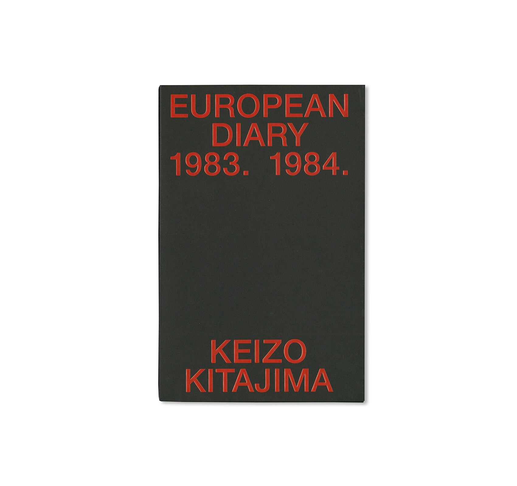 EUROPEAN DIARY 1983-1984 by Keizo Kitajima