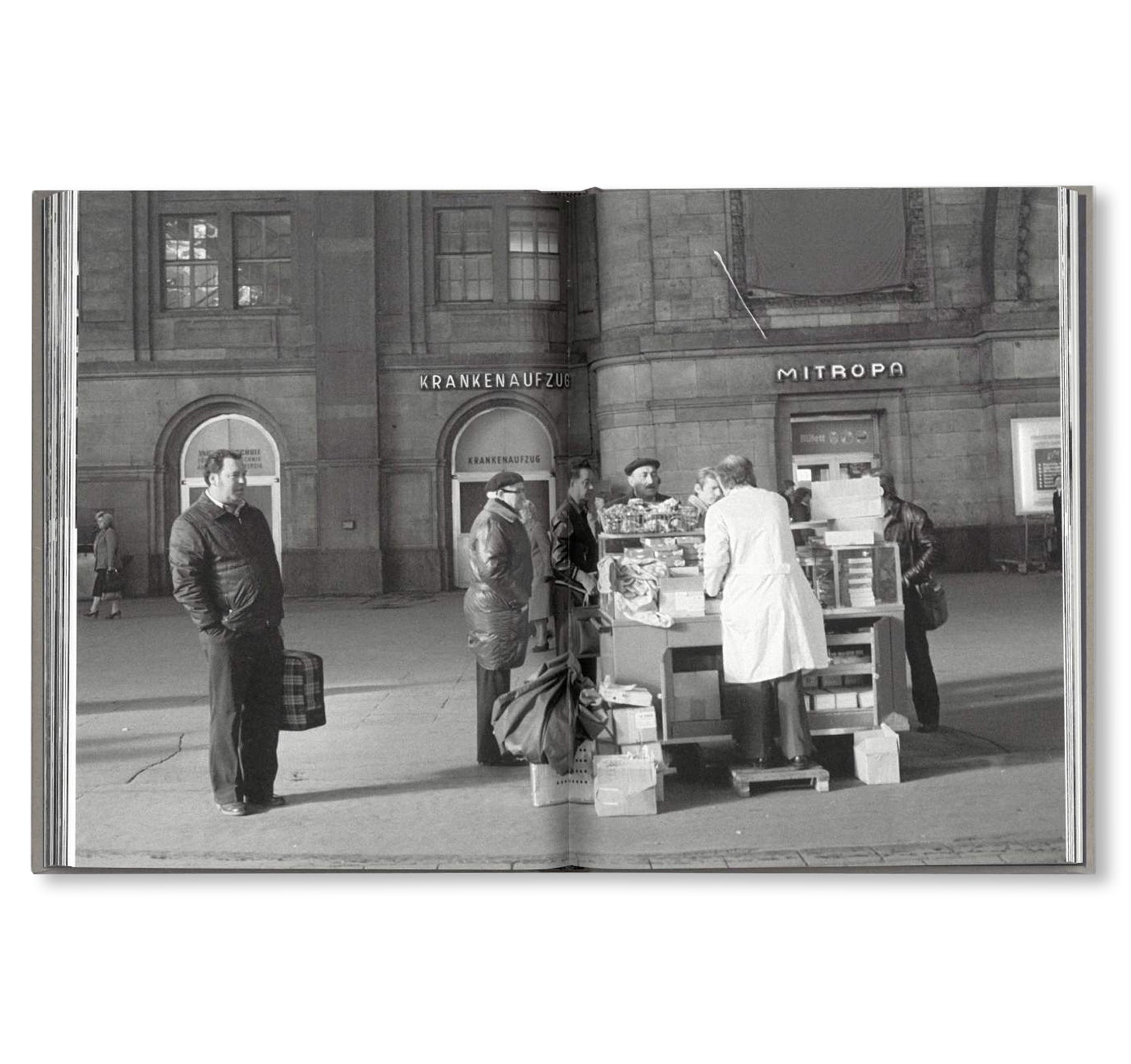 LEIPZIG HAUPTBAHNHOF 1981/82 by Helga Paris