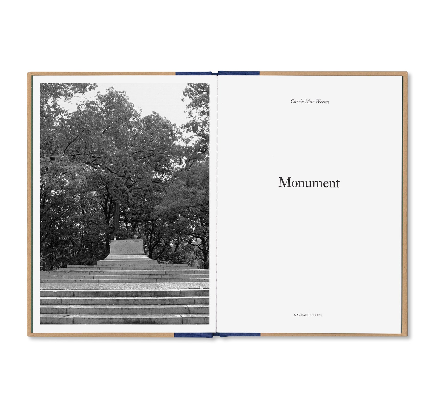 ONE PICTURE BOOK TWO #03: MONUMENT by Carrie Mae Weems