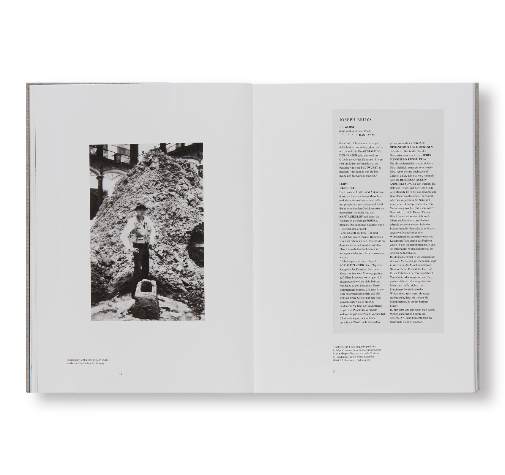 UTOPIA AT THE STAG MONUMENTS by Joseph Beuys