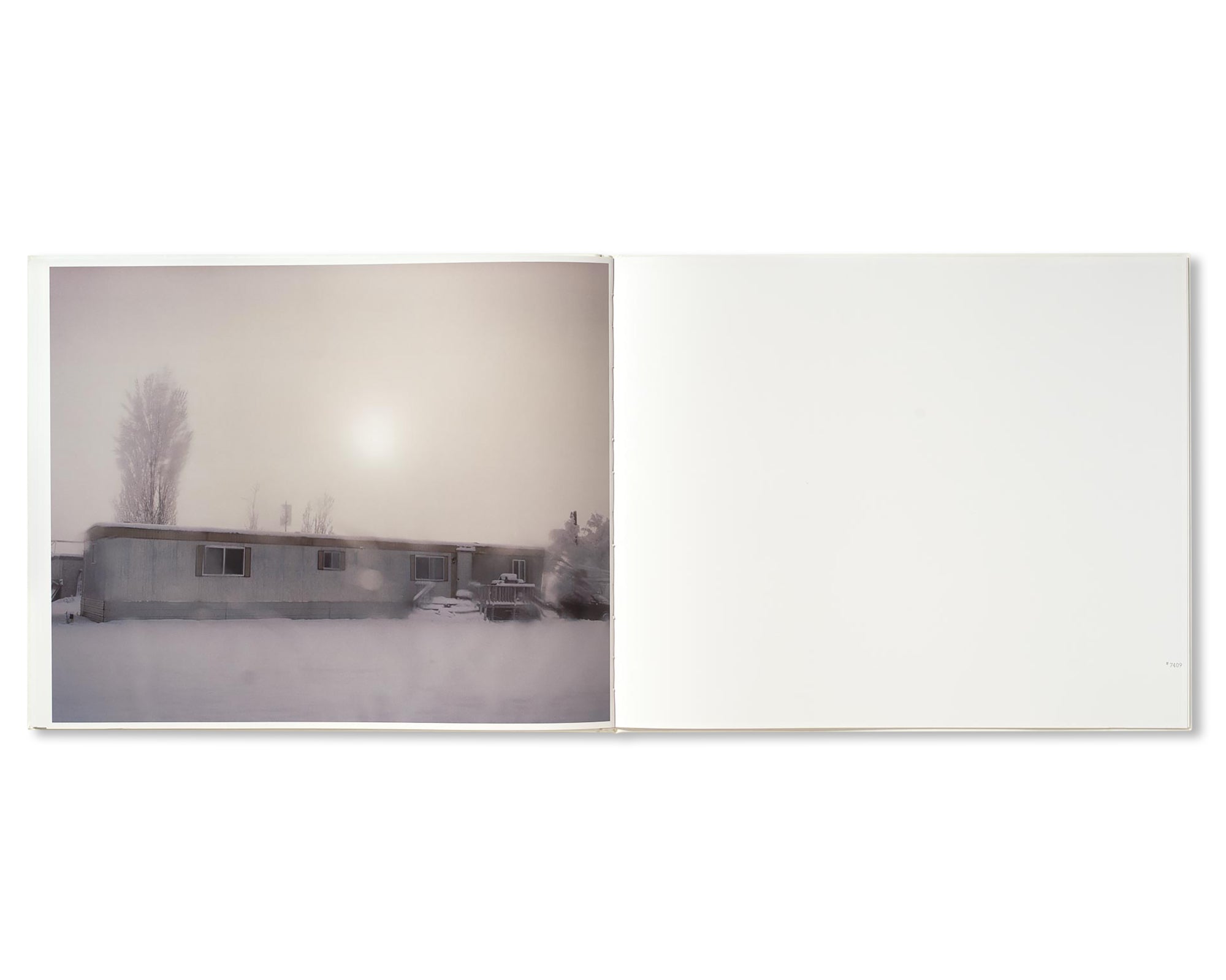 A ROAD DIVIDED by Todd Hido [SIGNED]