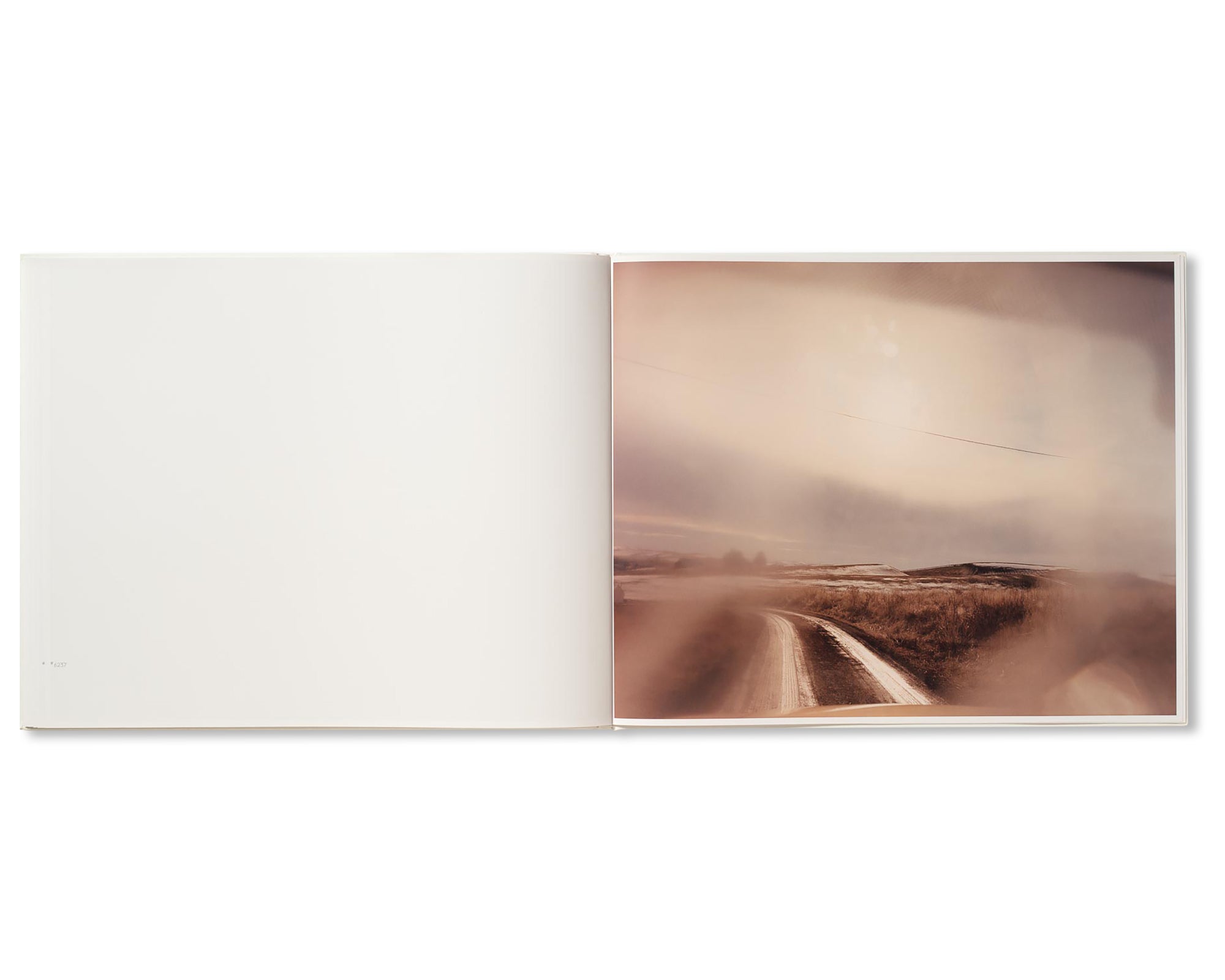 A ROAD DIVIDED by Todd Hido [SIGNED]