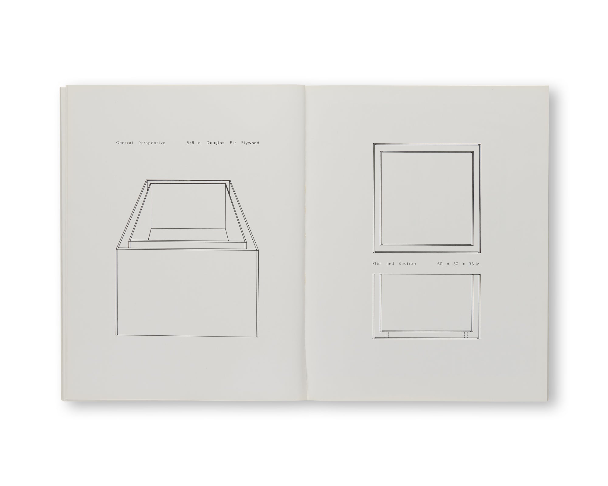 15 WORKS by Donald Judd