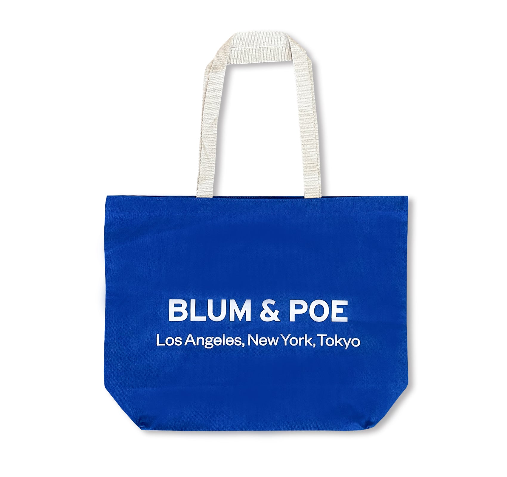 BLUM & POE BLUE TOTE