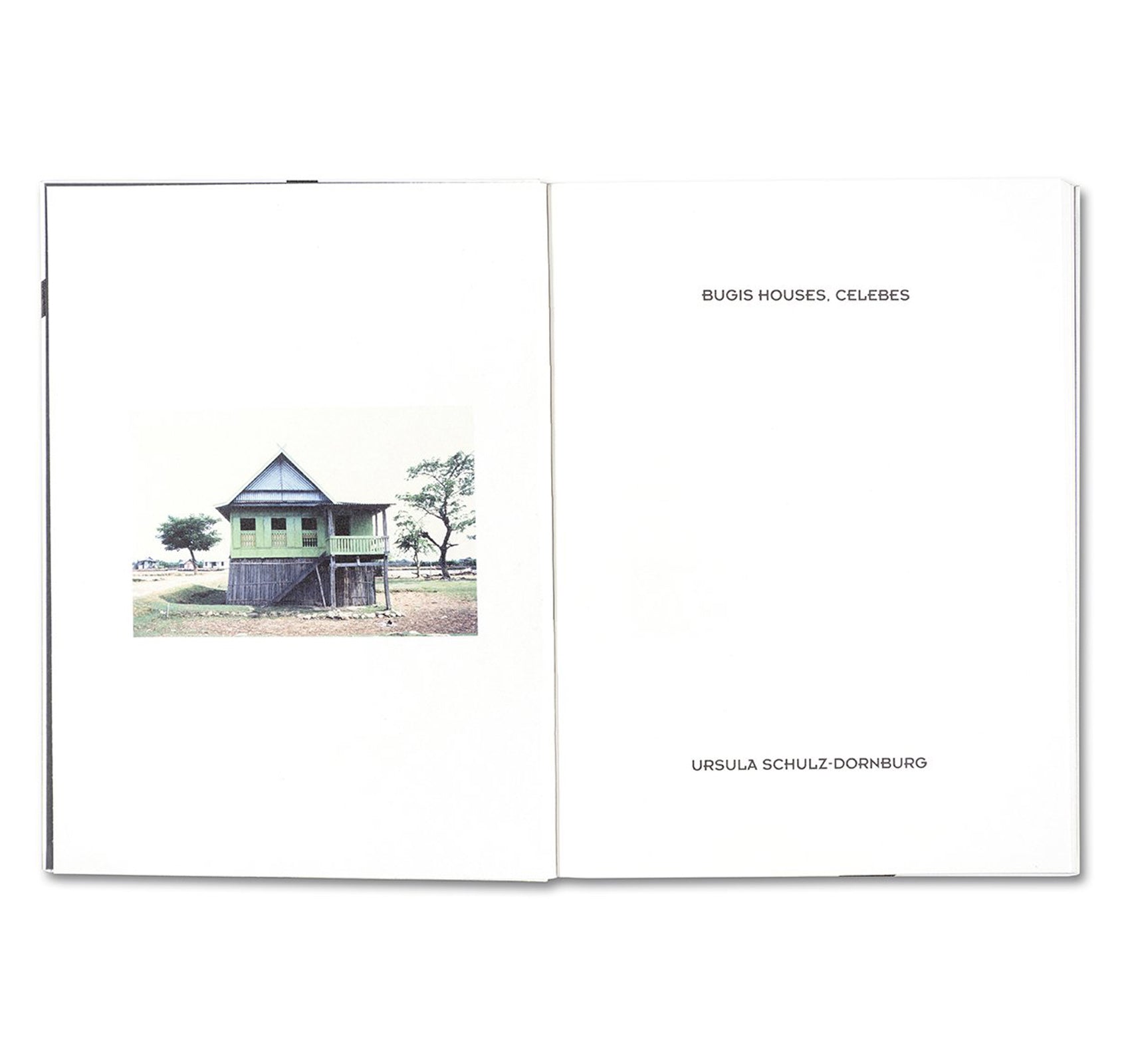 BUGIS HOUSES, CELEBES by Ursula Schulz-Dornburg