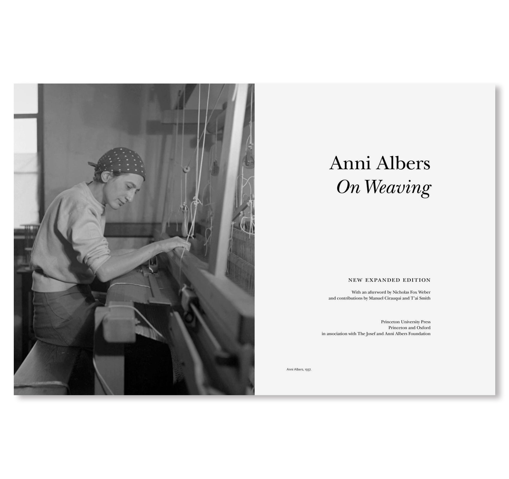 ON WEAVING: NEW EXPANDED EDITION by Anni Albers