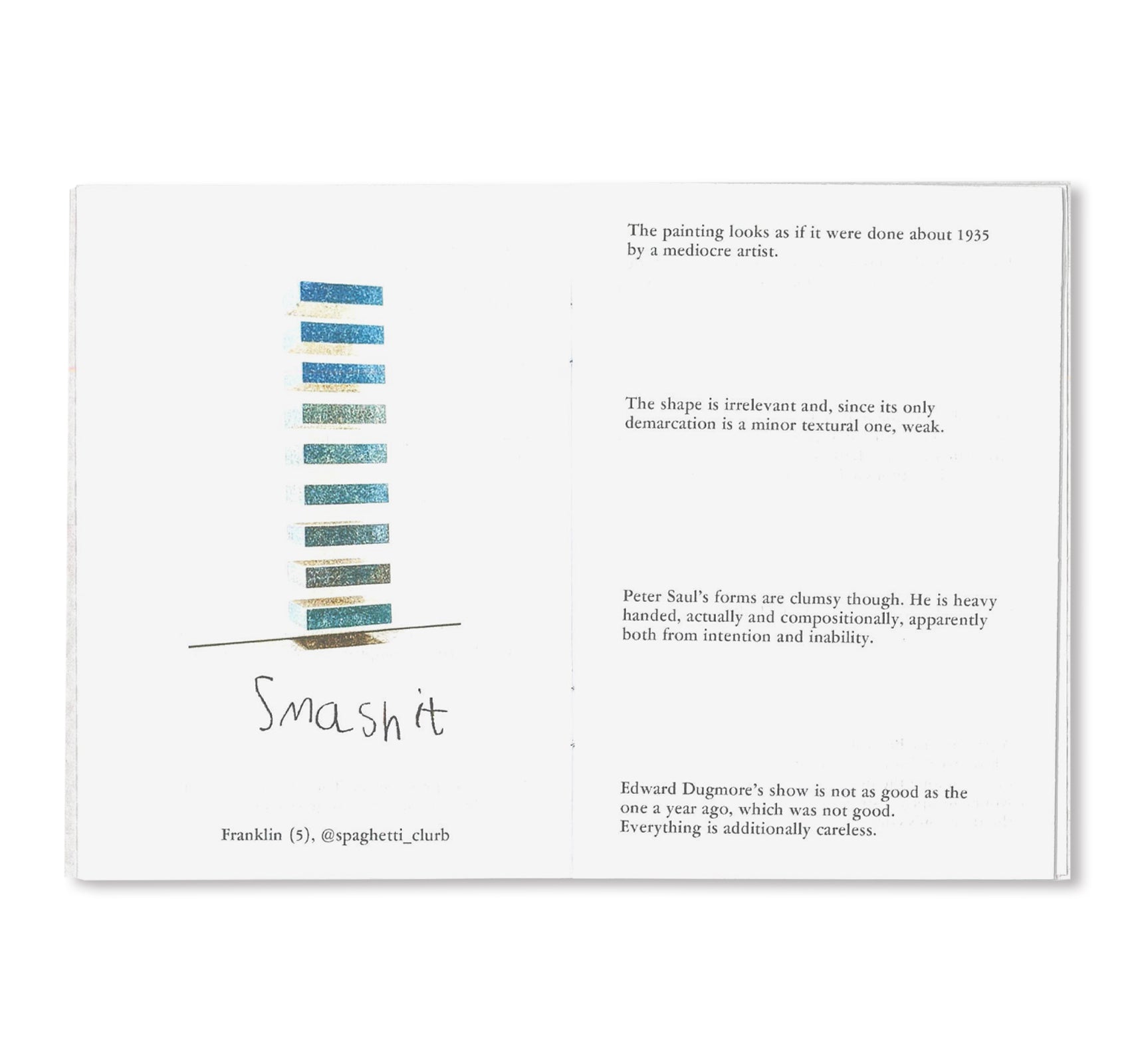 DONALD JUDD REVIEW INSULTS 1959-1975 by Michael Crowe