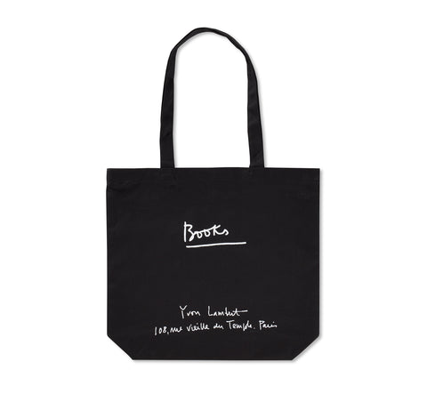 YVON LAMBERT TOTE BAG (REGULAR / BLACK)