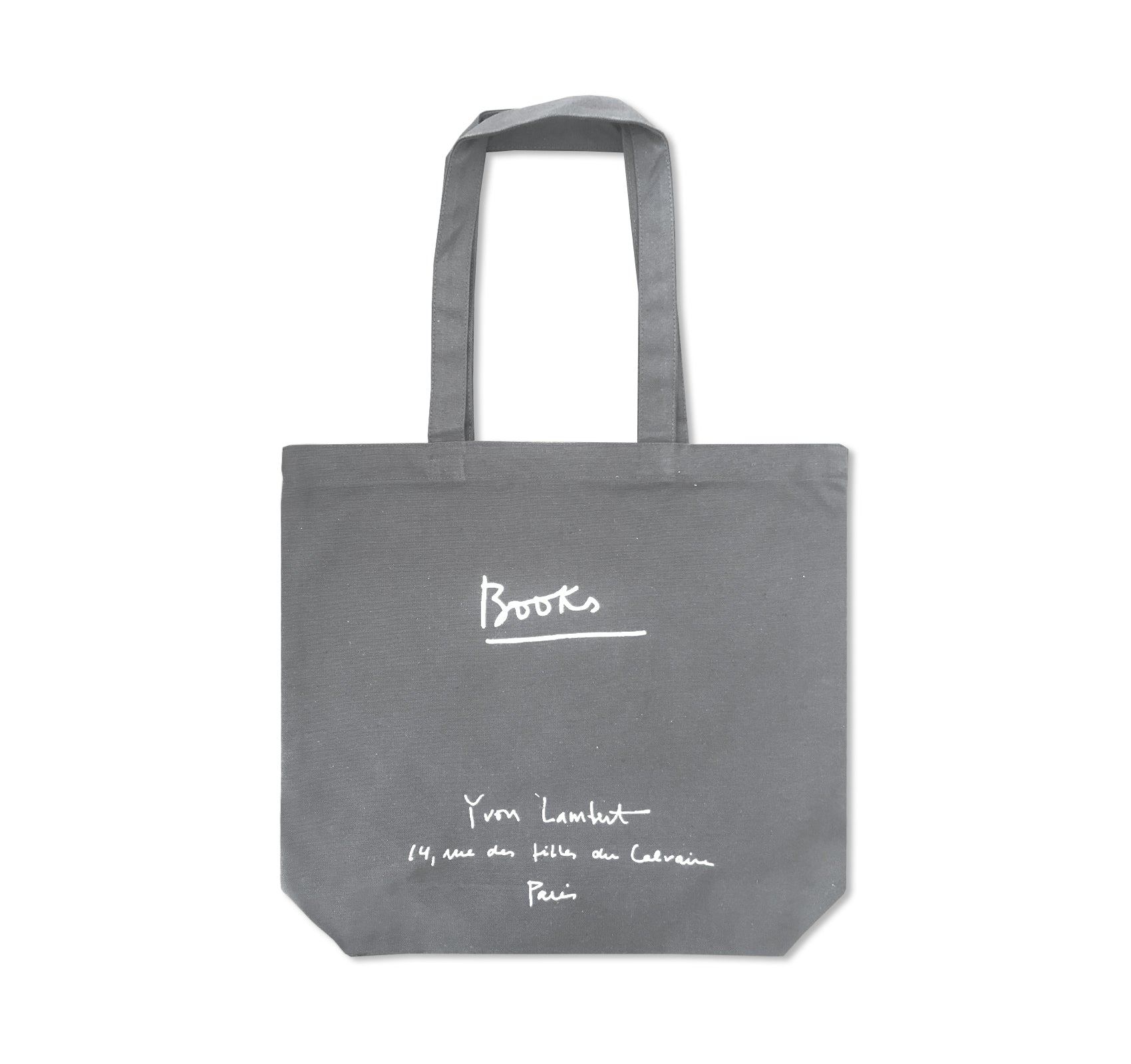 YVON LAMBERT TOTE BAG (REGULAR / GREY)