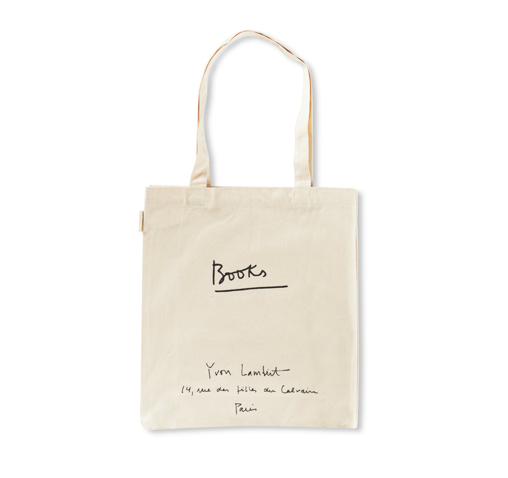 YVON LAMBERT TOTE BAG (REGULAR / WHITE)