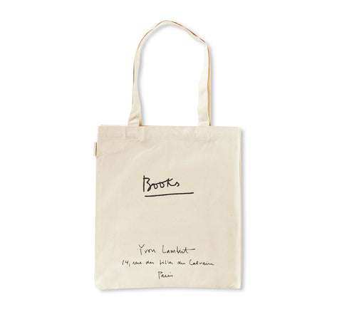 YVON LAMBERT TOTE BAG (REGULAR / WHITE)